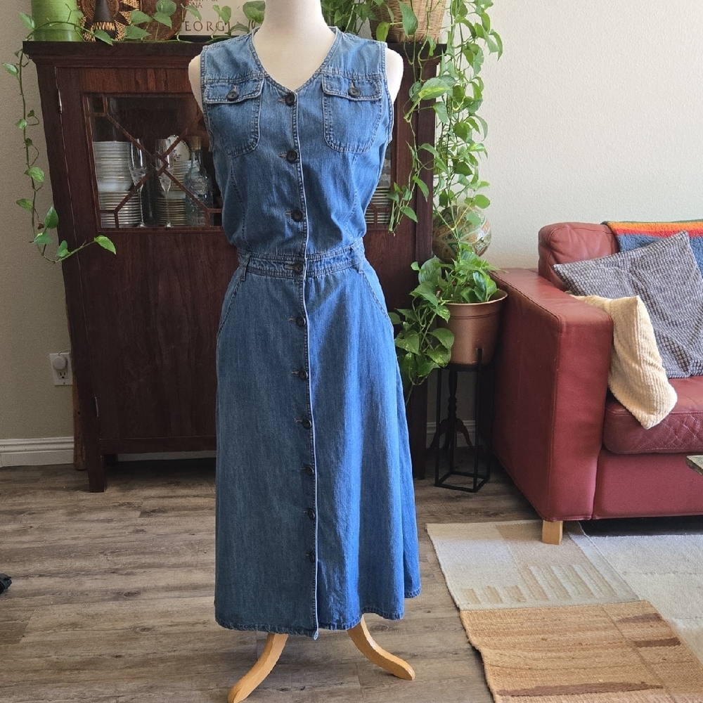 Forever 21 Light Blue Denim Dress